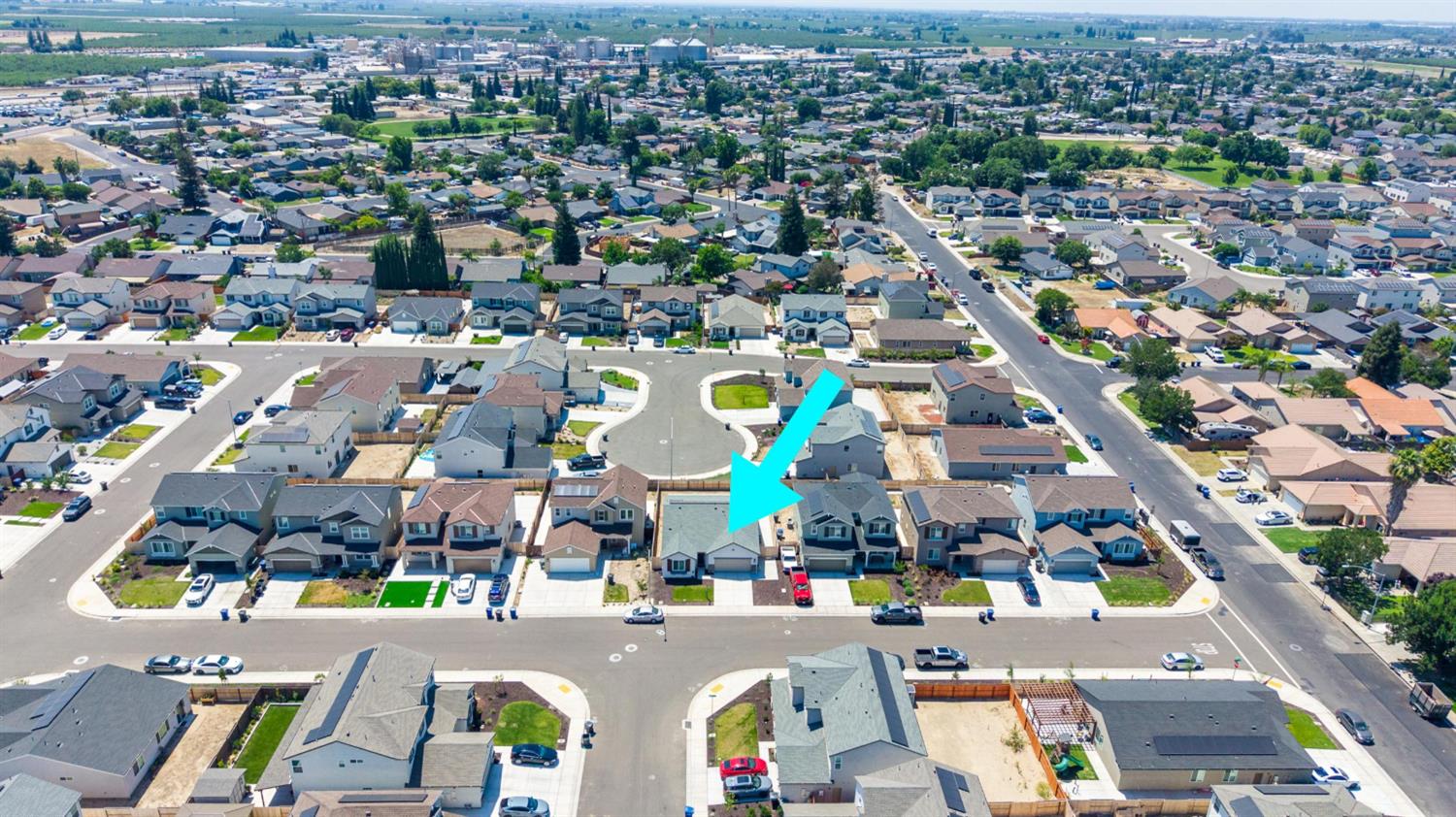 5713 Natalie Way Keyes, CA 95328 - Photo 25 of 30 an aerial view of city