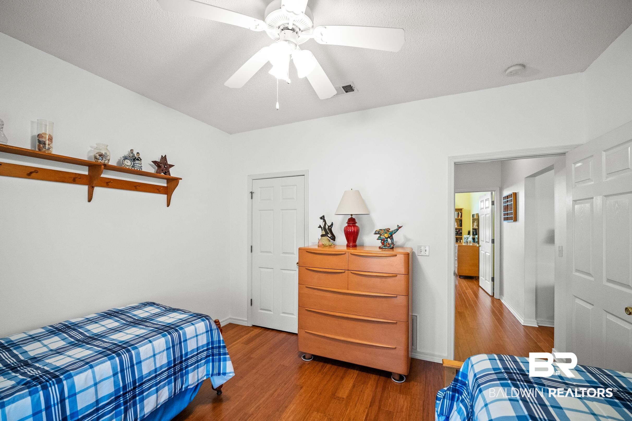 22355 East County Road 12 Foley, AL 36535 - Photo 39 of 54 Bedroom featuring wood finished floors and a ceiling fan