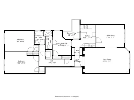 a picture of a floor plan