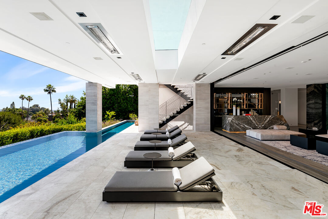 1108 Wallace Ridge Beverly Hills, CA 90210 - Photo 52 of 74 a view of entryway with living room and furniture