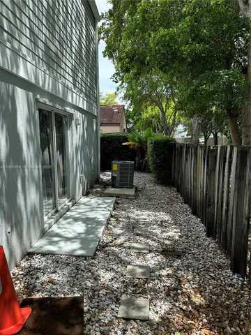 a view of outdoor space with porch and a patio