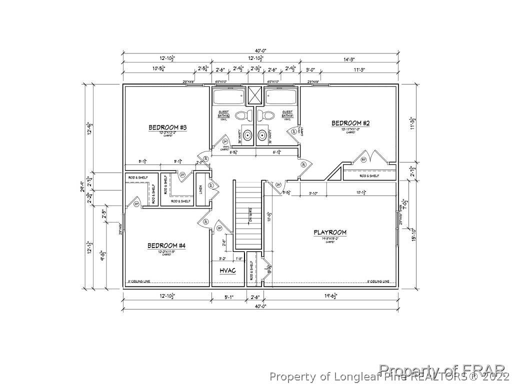 145 Dicks Hill Road Carthage, NC 28327 - Photo 4 of 4 a picture of a floor plan