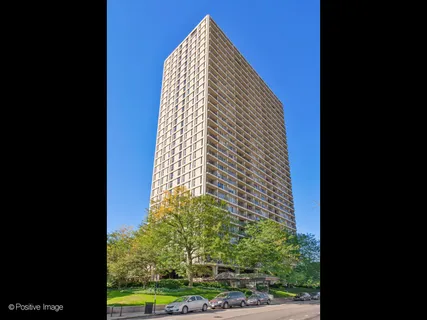 a view of a tall building