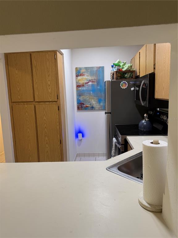 1236 Pine Ridge Circle West, Unit G3 Tarpon Springs, FL 34688 - Photo 4 of 18 a view of cabinet