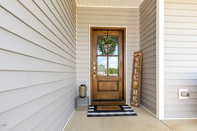 a view of outdoor space and porch