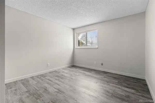wooden floor in an empty room