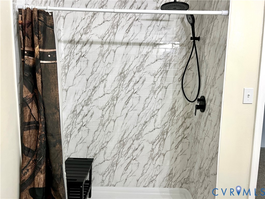 2049 Riddle Road Blackstone, VA 23824 - Photo 18 of 44 Bathroom view of a shower stall
