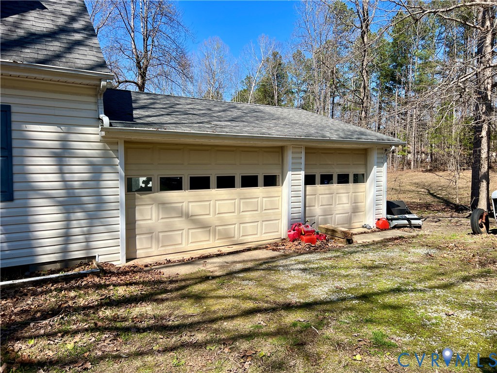 2049 Riddle Road Blackstone, VA 23824 - Photo 33 of 44 View of garage