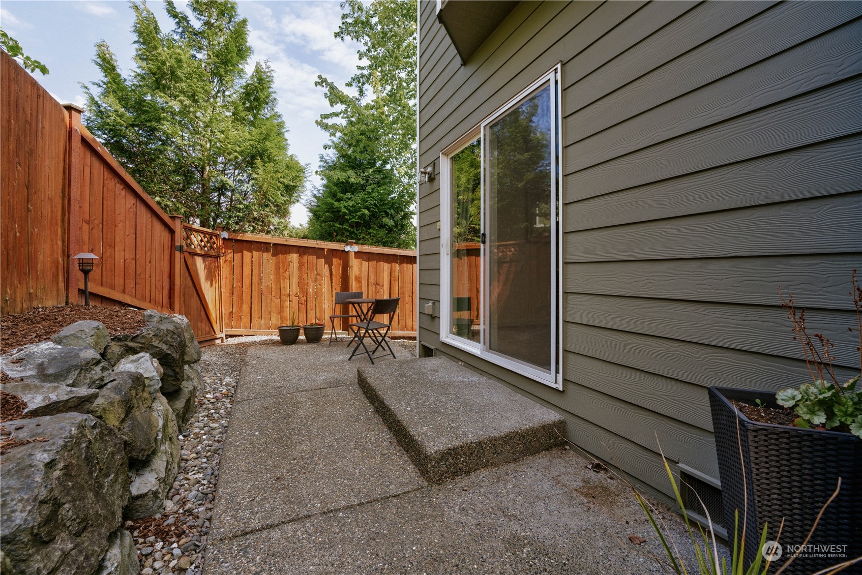 2115 241st Street Southwest Bothell, WA 98021 - Photo 35 of 40 a backyard of a house with seating space
