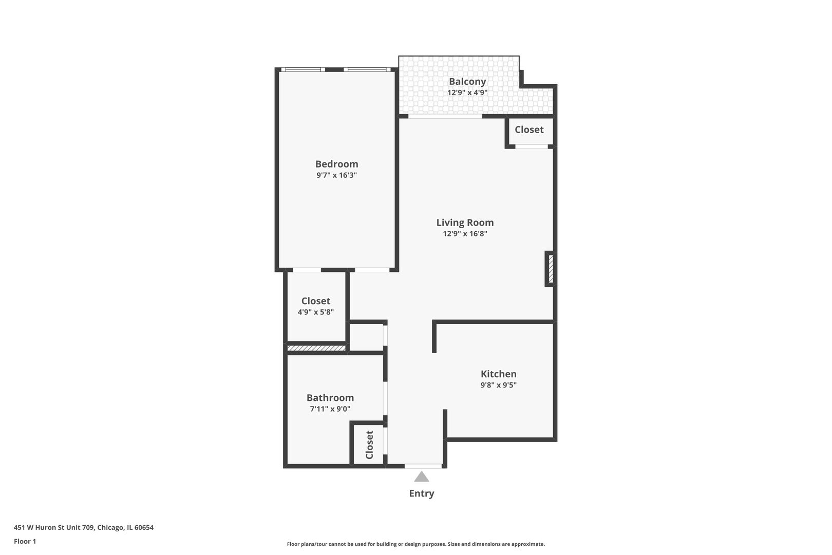 451 West Huron Street, Unit 702 Chicago, IL 60654 - Photo 21 of 23