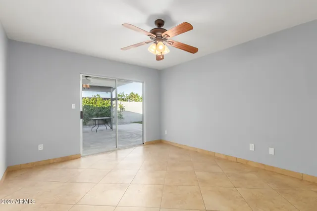 a view of an entryway with a chandelier