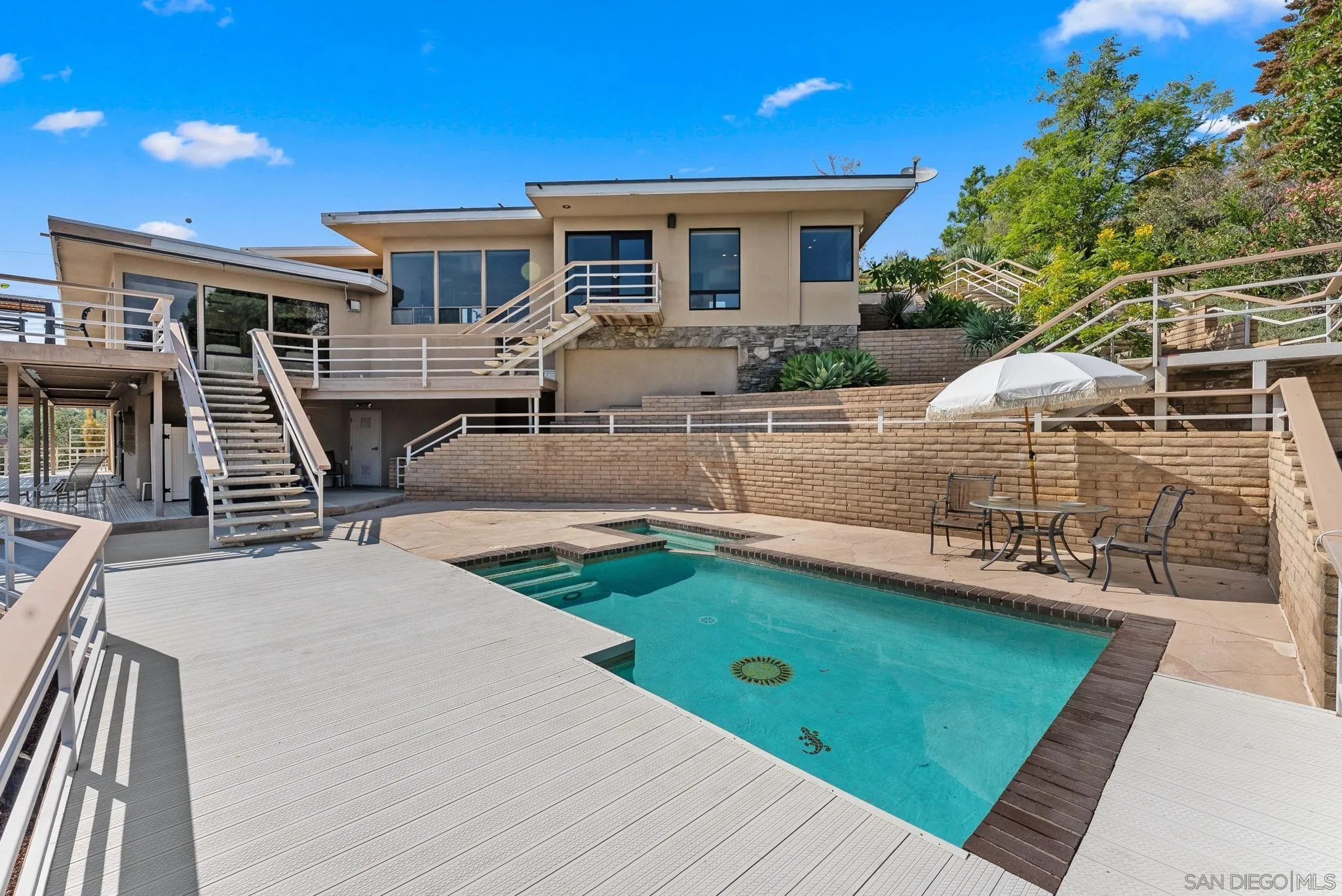 2552 Singing Vista Way El Cajon, CA 92019 - Photo 25 of 34 a view of a house with pool