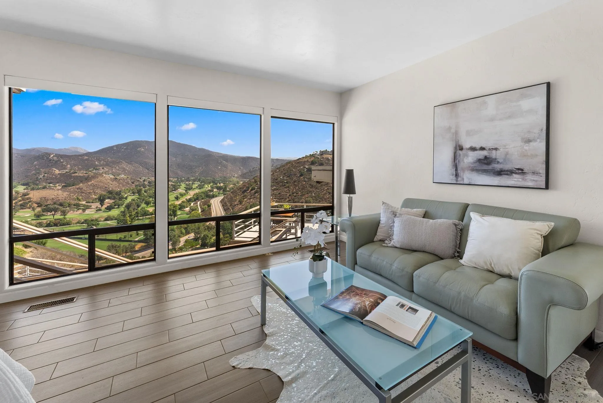 2552 Singing Vista Way El Cajon, CA 92019 - Photo 7 of 34 a living room with furniture large window and outer view