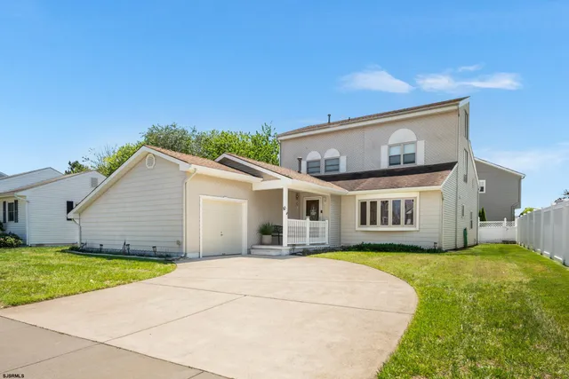 a house view with a outdoor space