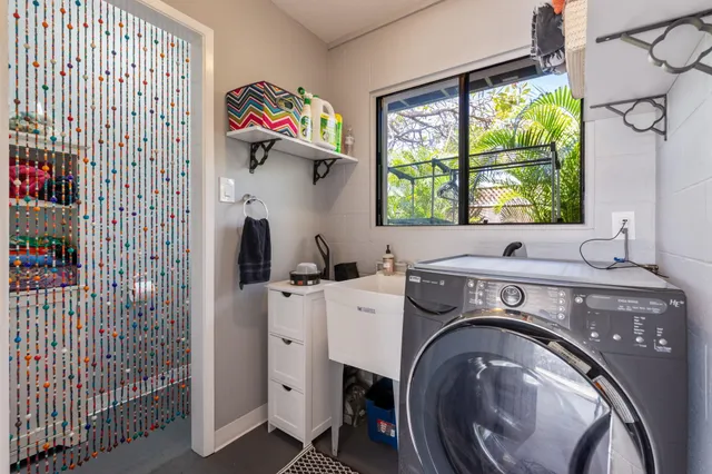 a view of a house with a patio