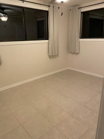 a view of a fireplace in a room