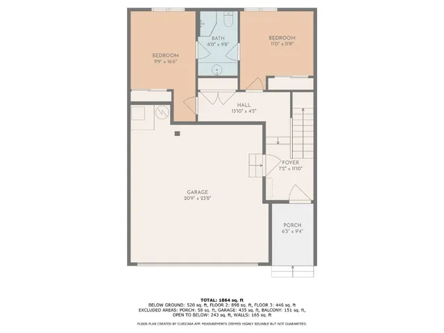 a picture of a floor plan