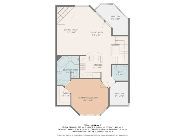 a picture of a floor plan