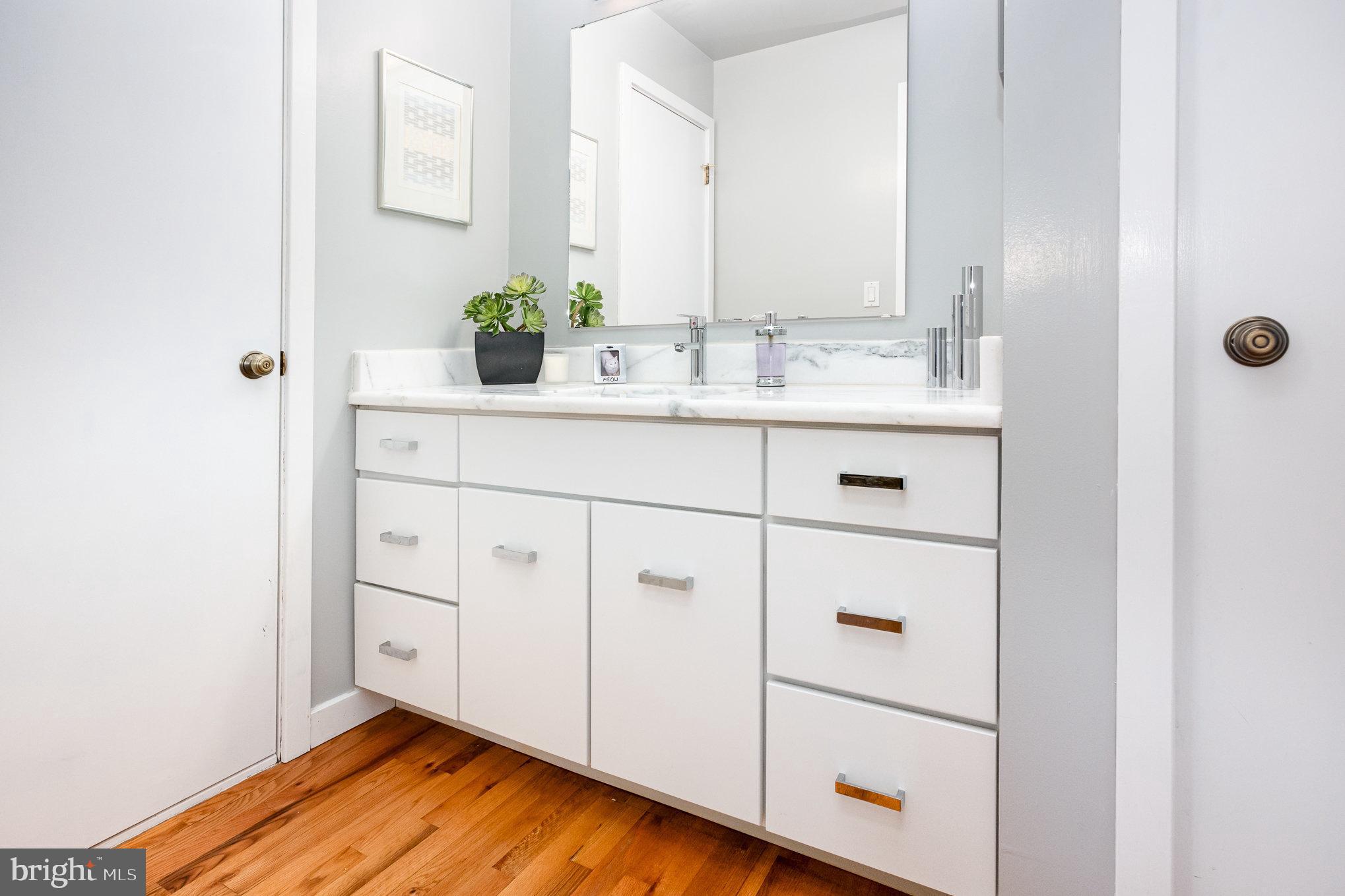16222 Hampton Road Hamilton, VA 20158 - Photo 19 of 35 a bathroom with a sink and a mirror