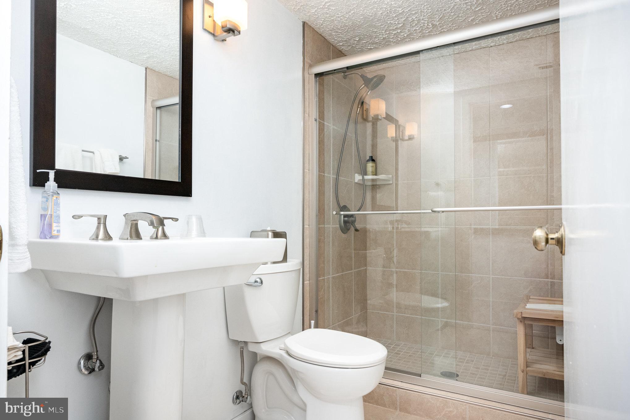 16222 Hampton Road Hamilton, VA 20158 - Photo 32 of 35 a bathroom with a sink a toilet and shower