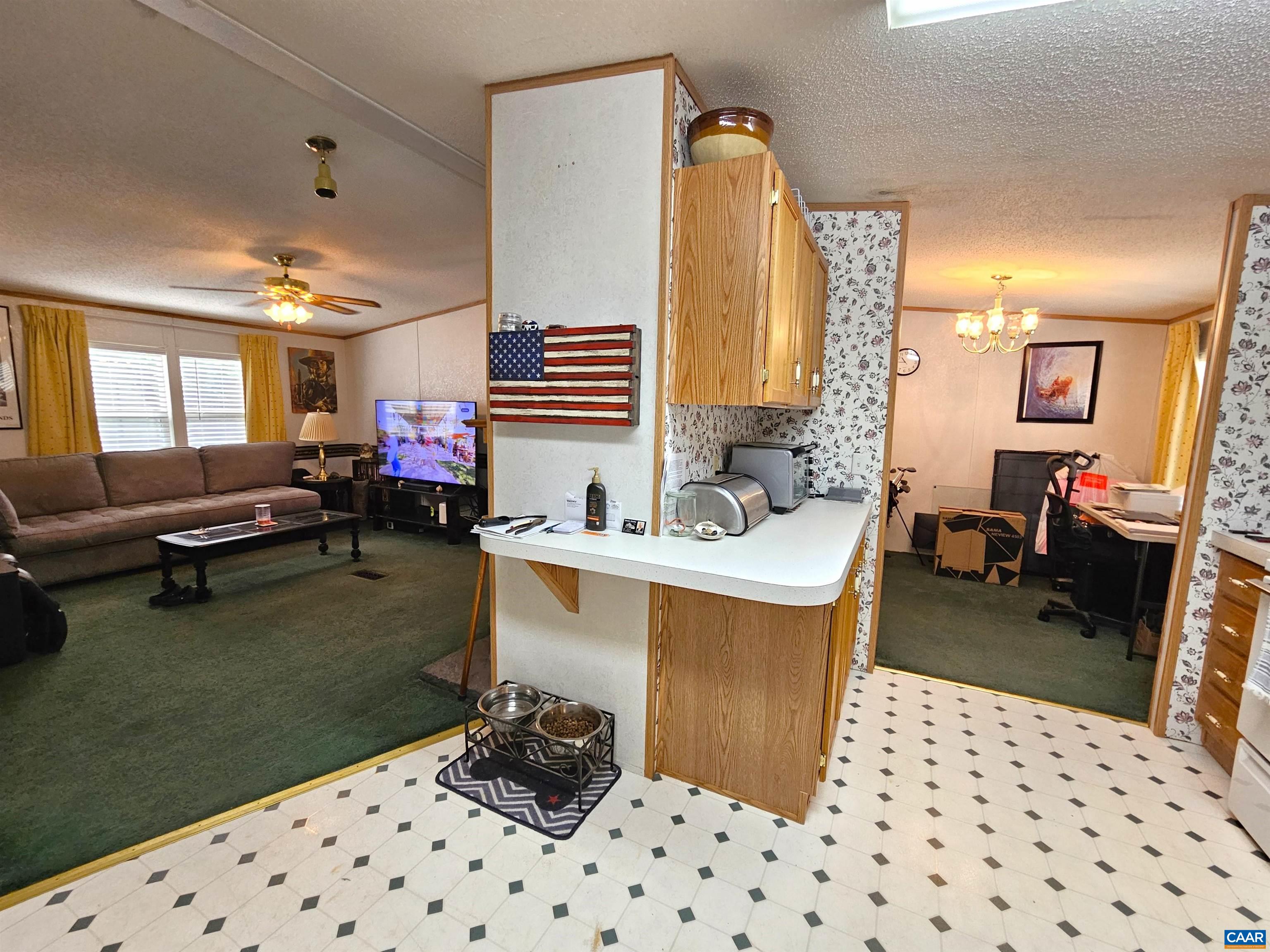 981 Scotts Bottom Road Dillwyn, VA 23936 - Photo 8 of 62 a kitchen with a sink and a stove top oven