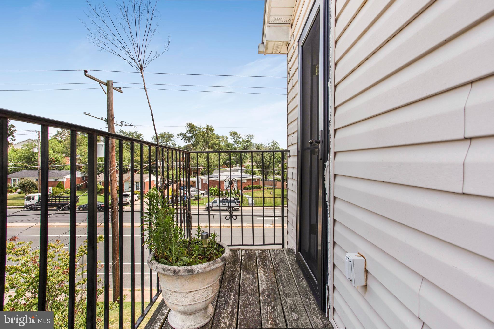 6012 Riggs Road Hyattsville, MD 20783 - Photo 79 of 98 Penthouse Bedroom Suite Balcony