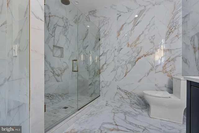 a view of a lake with a city