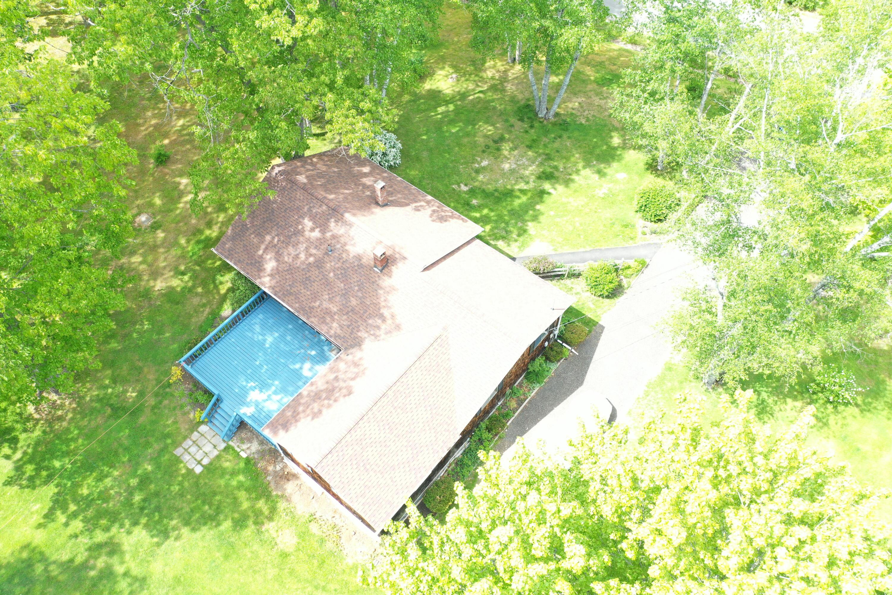106 Town Farm Road Sidney, ME 04330 - Photo 35 of 45 Aerial View