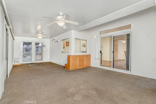 a view of an empty room with window