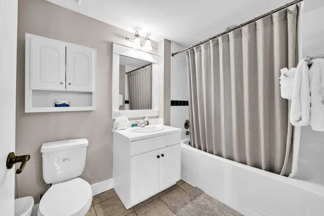 a close view of washer and dryer