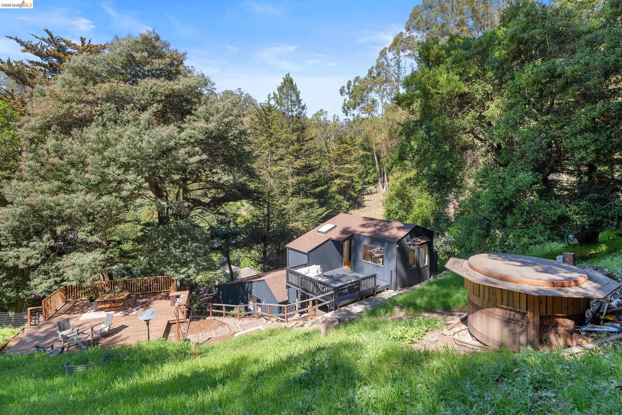 6600 Heather Ridge Way Oakland, CA 94611 - Photo 52 of 58 Bird's eye view