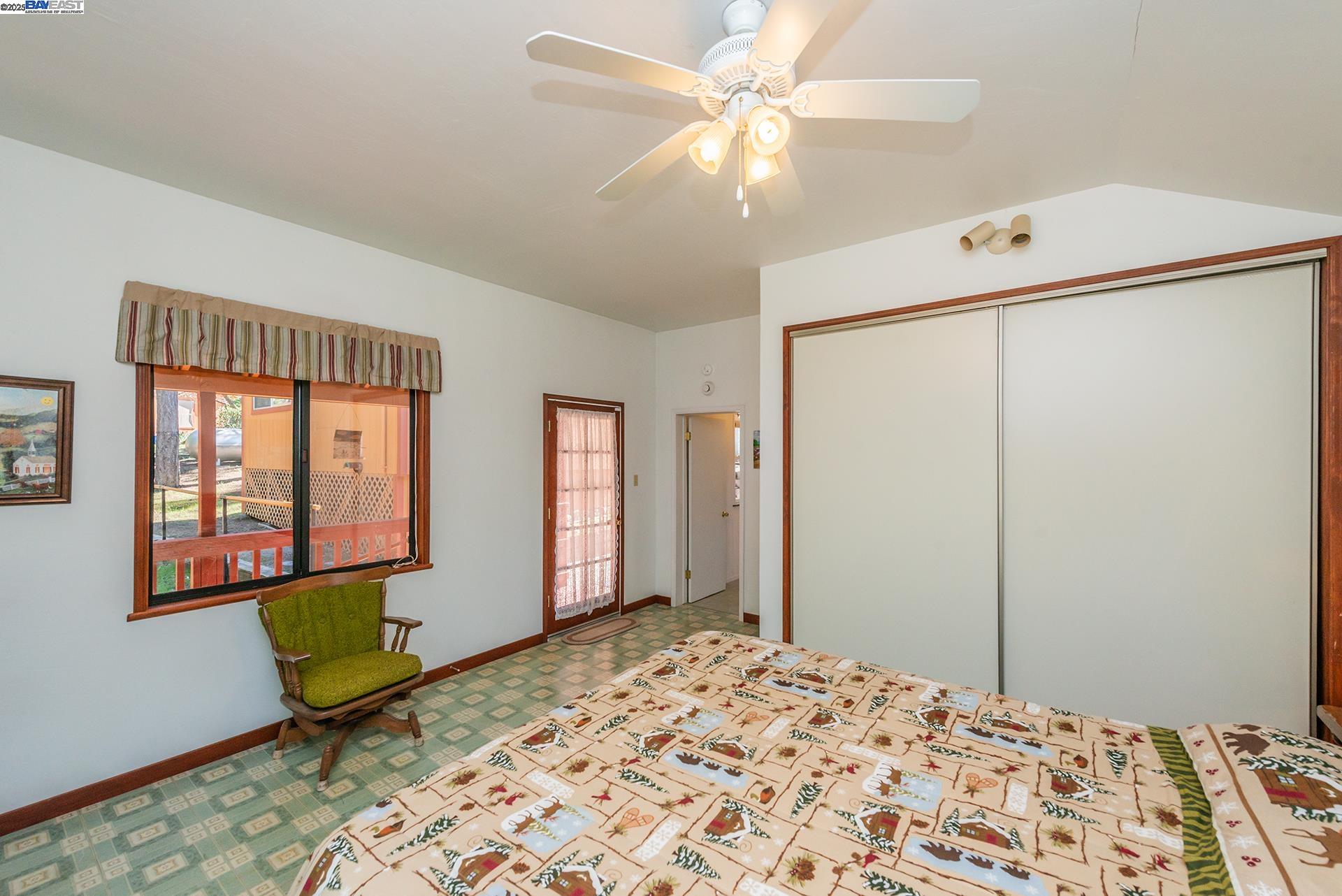 8341 East Side Road Trinity Center, CA 96091 - Photo 27 of 58 a bedroom with a bed and a window