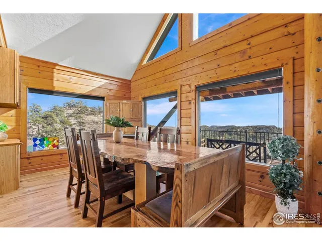 a view of living room and dining room