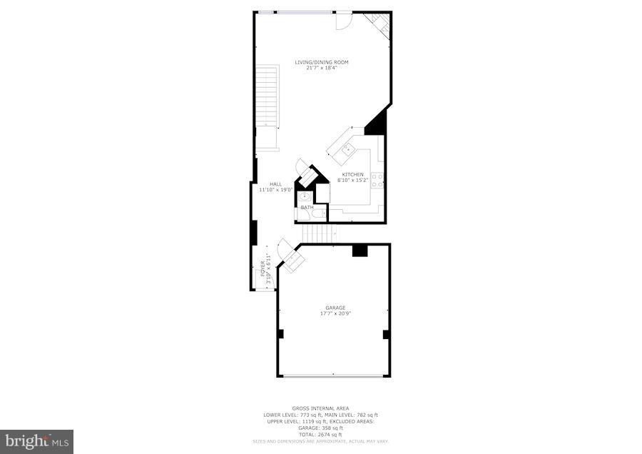 1965 Lakeport Way Reston, VA 20191 - Photo 25 of 28 a picture of a floor plan
