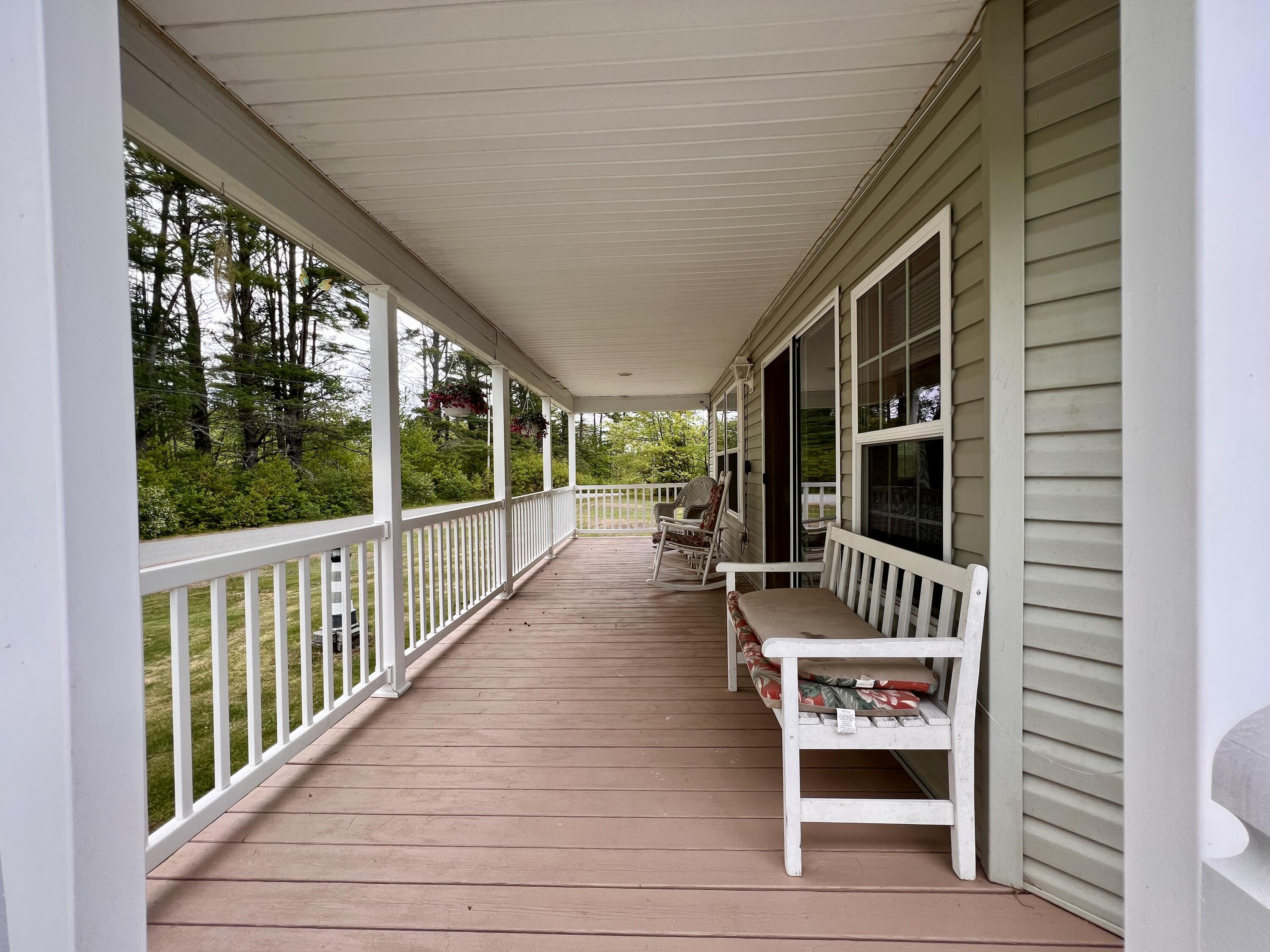 125 Middle River Road Greenbush, ME 04418 - Photo 3 of 43 Front Porch