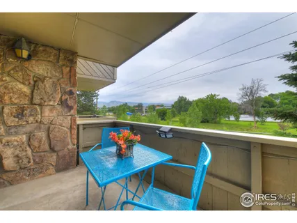a view of a outdoor seating area