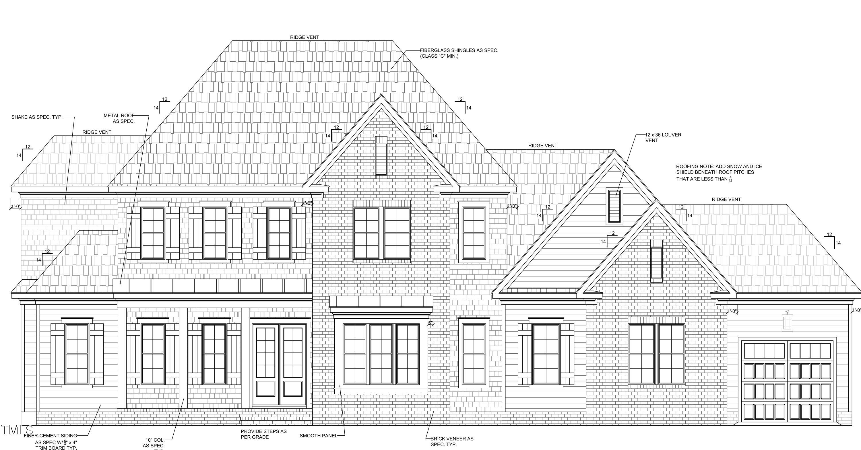 an aerial view of a building