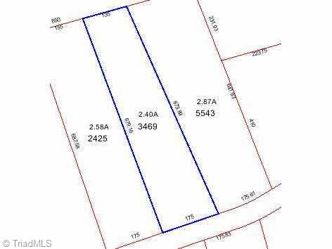 611 Sierra Trace Road Denton, NC 27239 - Photo 2 of 2 Other. Tax Map of property