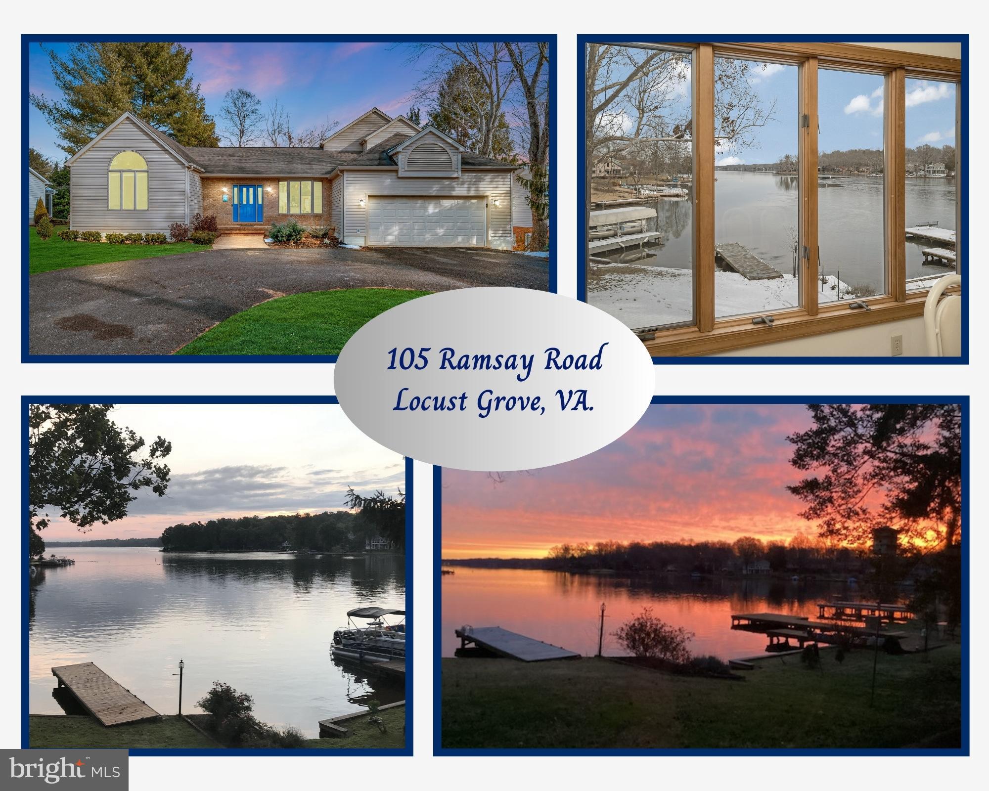 105 Ramsay Road Locust Grove, VA 22508 - Photo 1 of 60 Lakeside living at its finest.