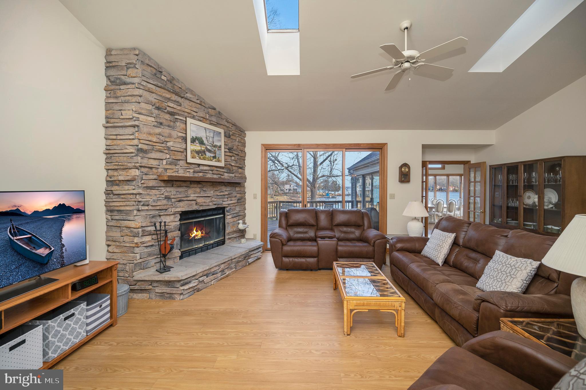 105 Ramsay Road Locust Grove, VA 22508 - Photo 10 of 60 Floor to ceiling stone wood burning fireplace