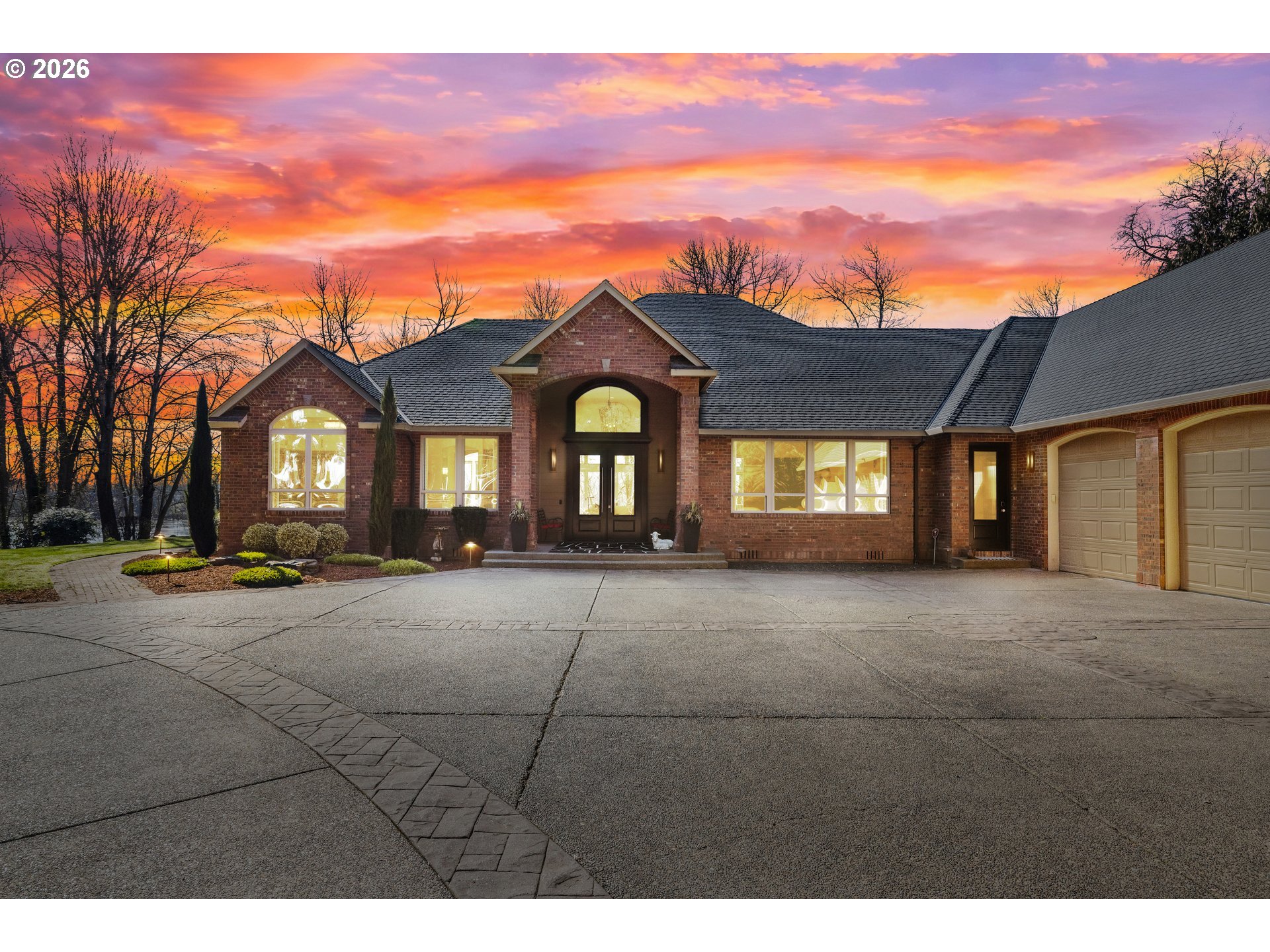 862 Cummings Lane North Keizer, OR 97303 - Photo 42 of 46 a view of a house with large windows