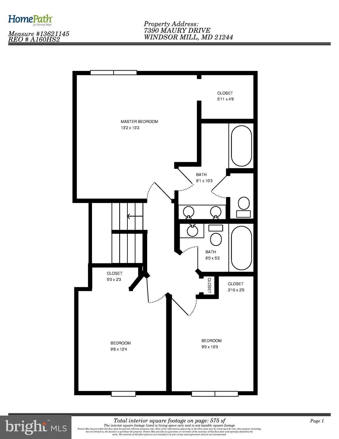 7390 Maury Road Baltimore, MD 21244 - Photo 28 of 30 Floor Plan