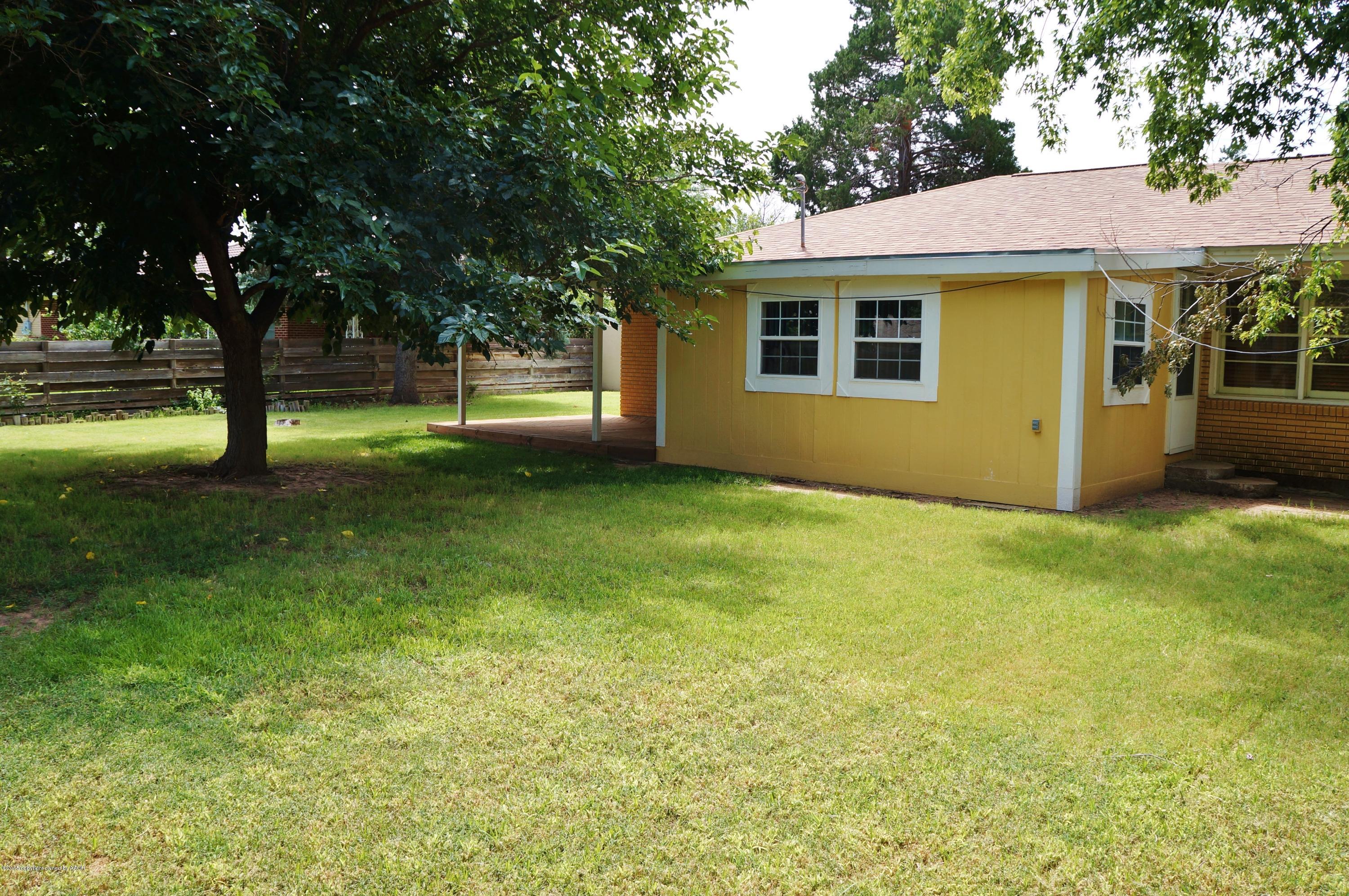 3501 Concord Road Amarillo, TX 79109 - Photo 26 of 31 Backyard (2)