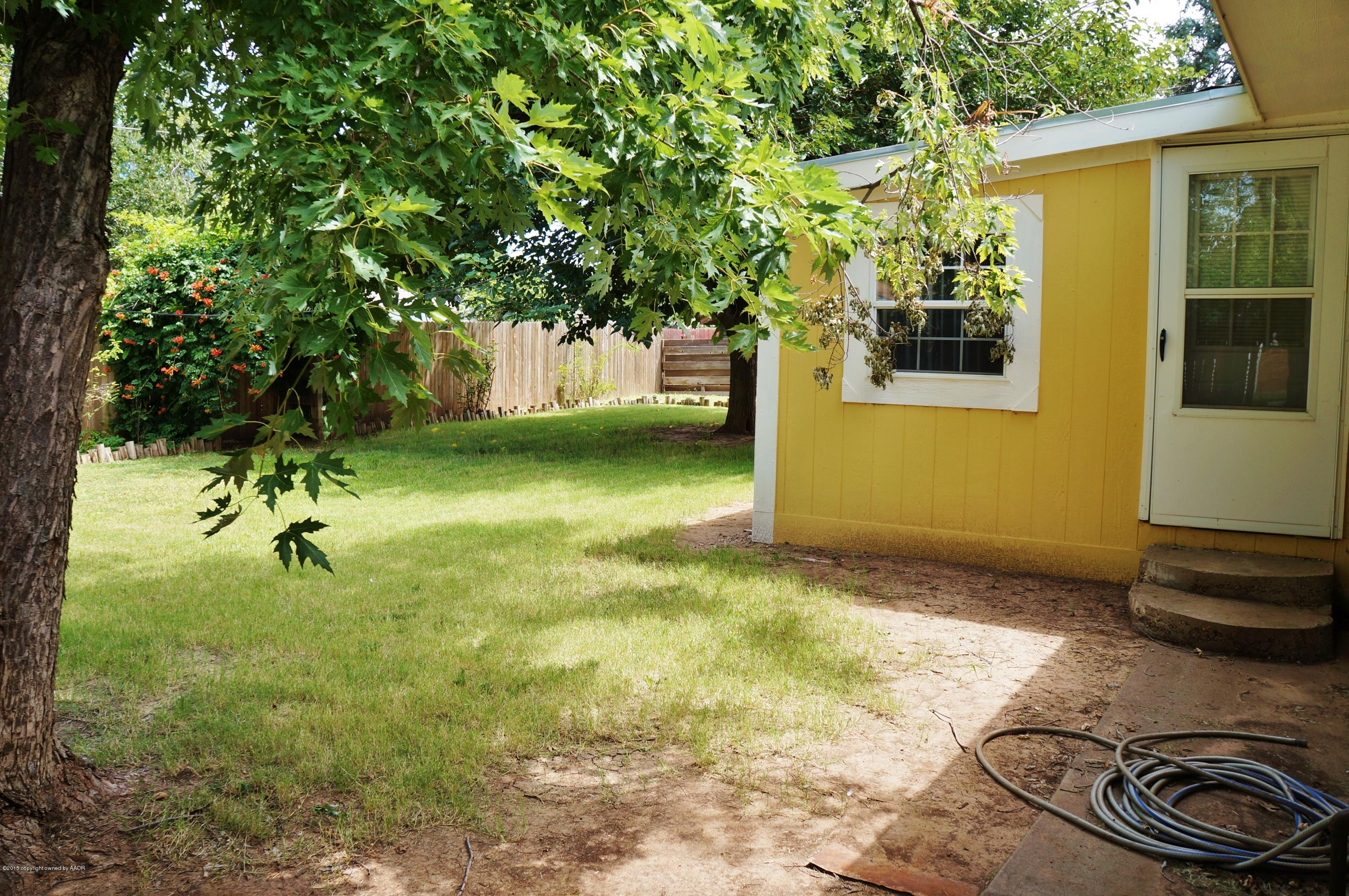 3501 Concord Road Amarillo, TX 79109 - Photo 27 of 31 Backyard