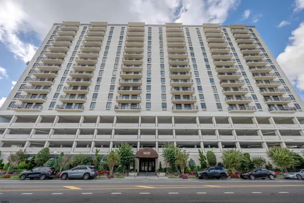 a front view of a building