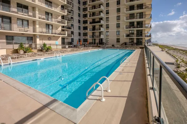 a view of building with outdoor space