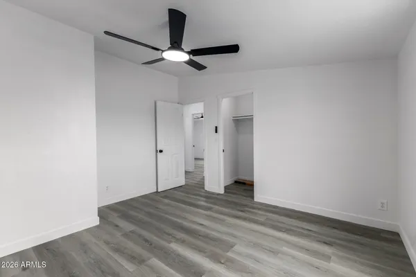 wooden floor in an empty room