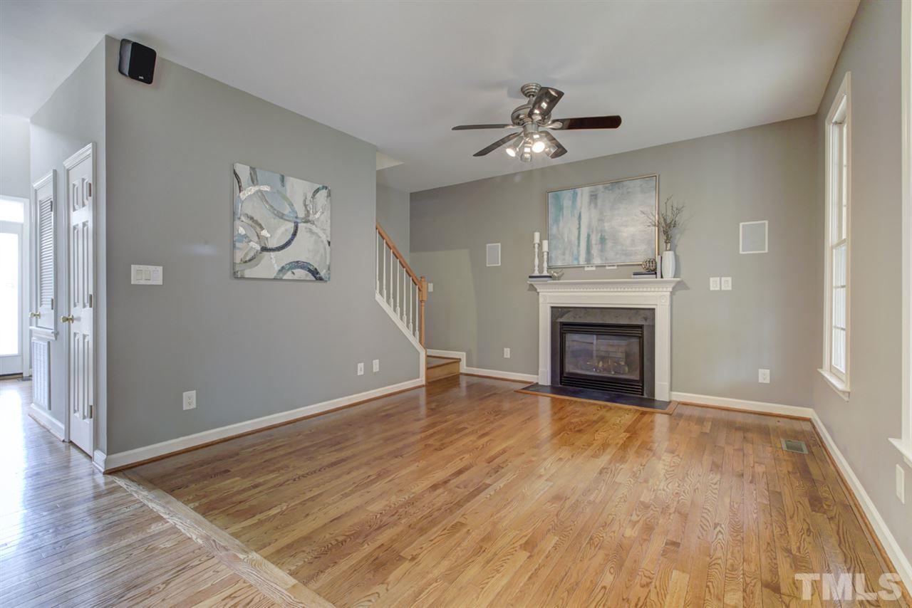 1403 Haventree Road Durham, NC 27713 - Photo 3 of 18 Open to the kitchen with access to the screen porch and deck area, the family room offers plenty of space for everyone to gather and relax. There's a nice fireplace too for those chilly evenings.
