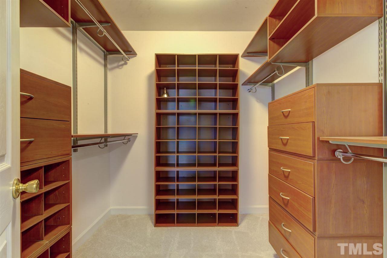 1403 Haventree Road Durham, NC 27713 - Photo 6 of 18 Amazing custom WALK-IN closet has plenty of storage space - you will love this closet!!