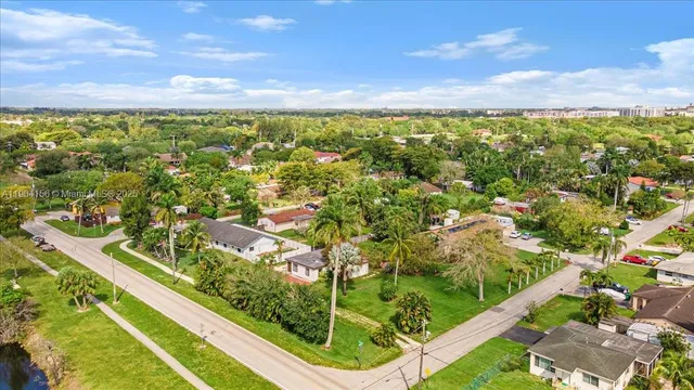 a view of a garden with plants